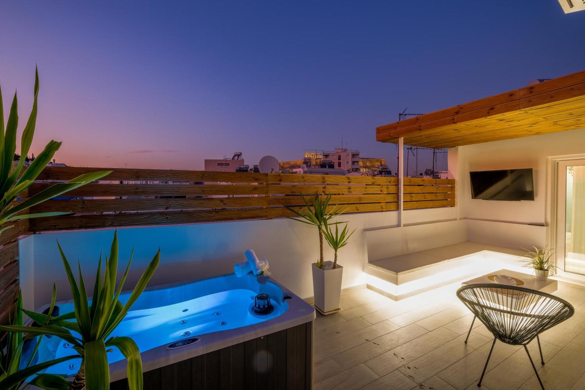 Acropolis View With Jacuzzi Apartment Athens Exterior photo
